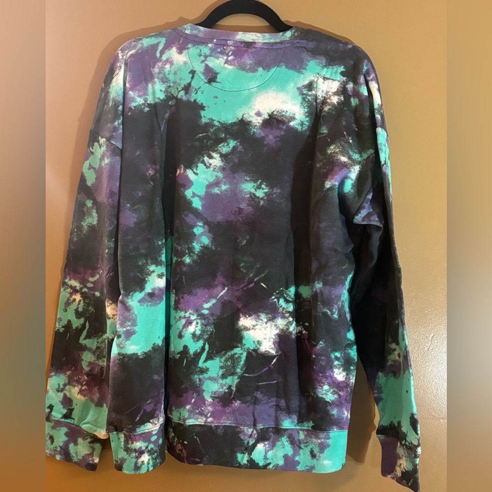 Disney Nightmare Before Christmas Tie Dye Sweatshirt Size Large NWOT - Picture 4 of 8